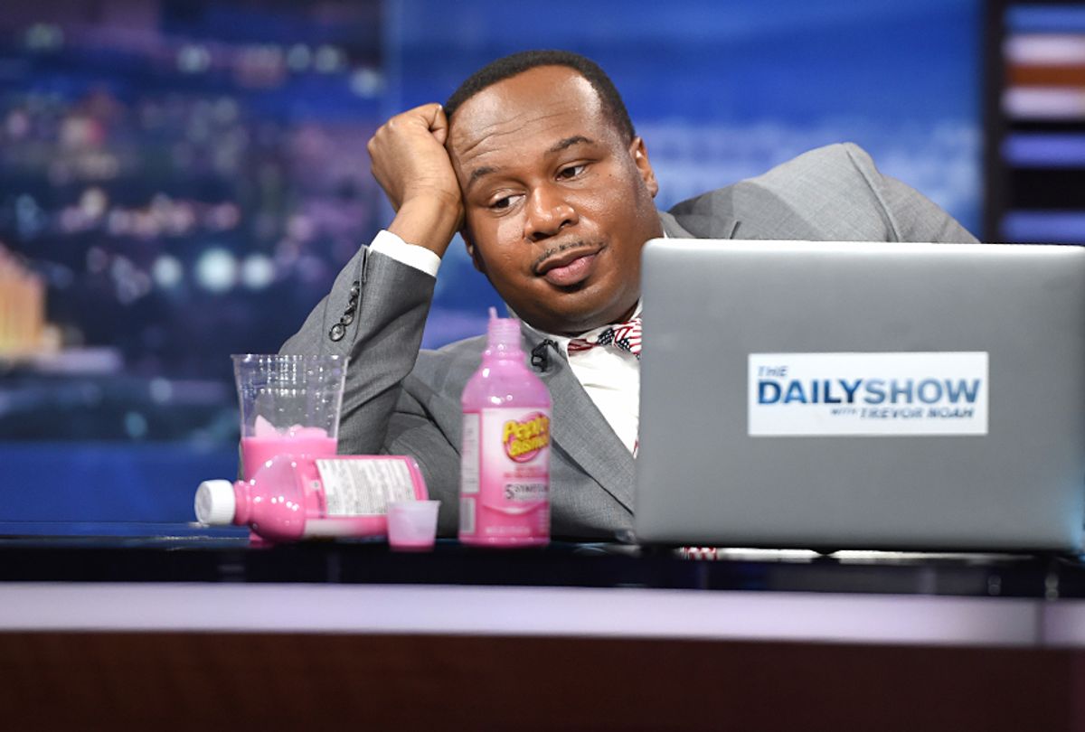 Roy Wood Jr. on "The Daily Show with Trevor Noah" (Comedy Central/Jason Kempin)