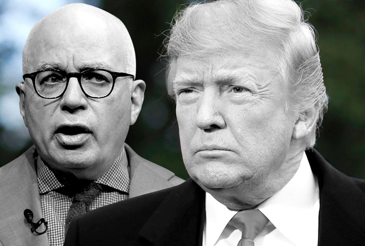 Michael Wolff; Donald Trump (AP/Carolyn Kaster/Manuel Balce Ceneta)