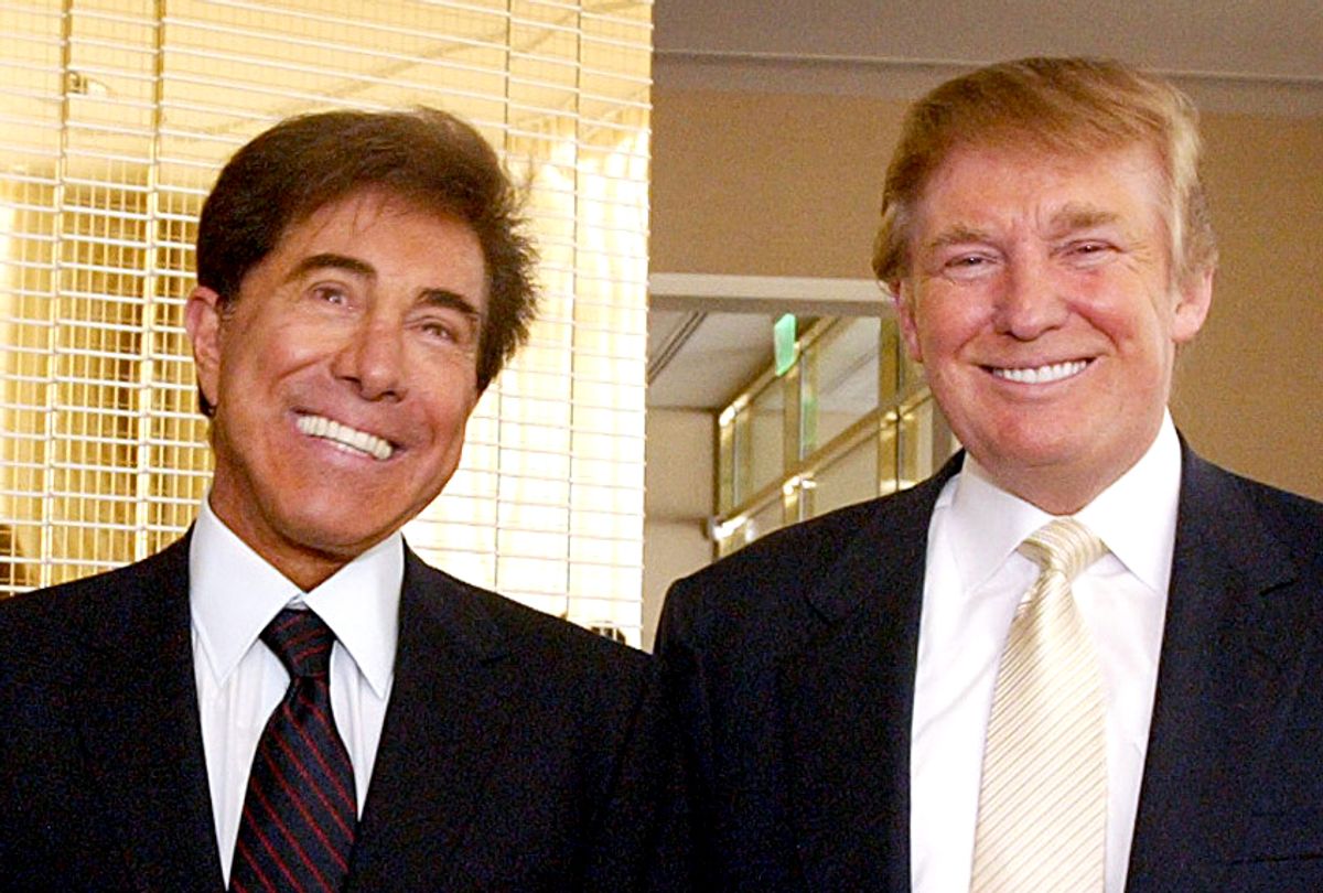 Steve Wynn and Donald Trump (AP/Joe Cavaretta)