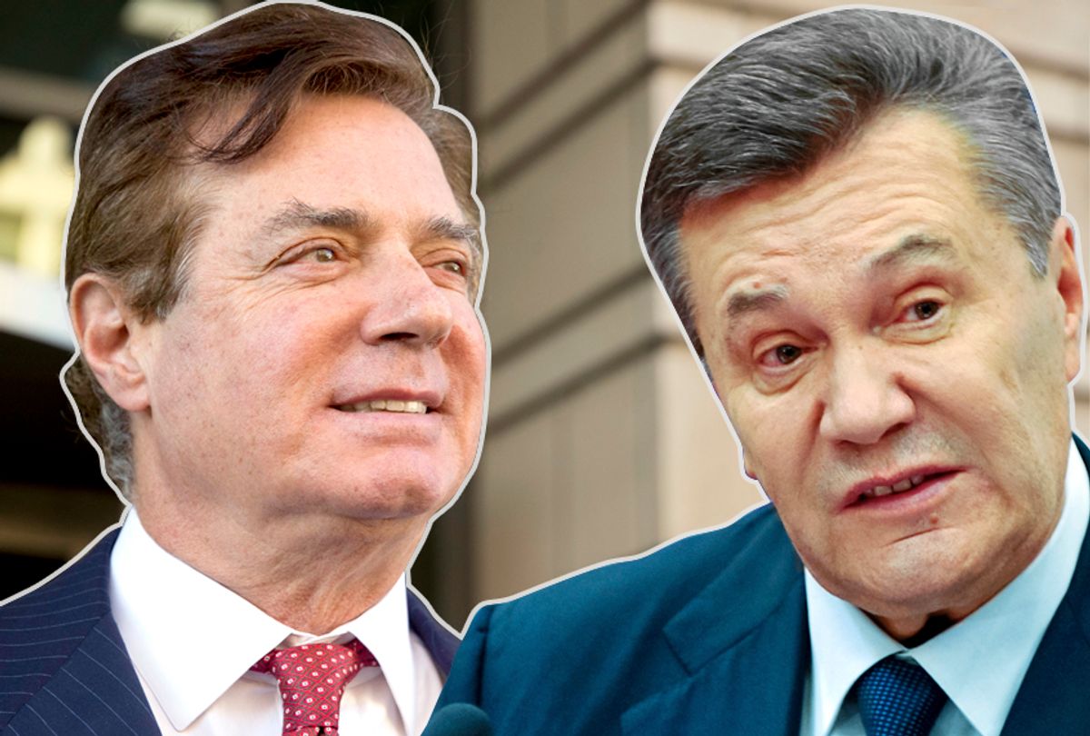 Paul Manafort; Viktor Yanukovych (AP/Andrew Harnik/Salon)
