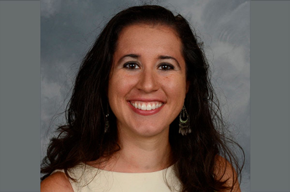 Staff photo of Dayanna Volitich, from the Crystal River Middle School website (citrusschools.org)