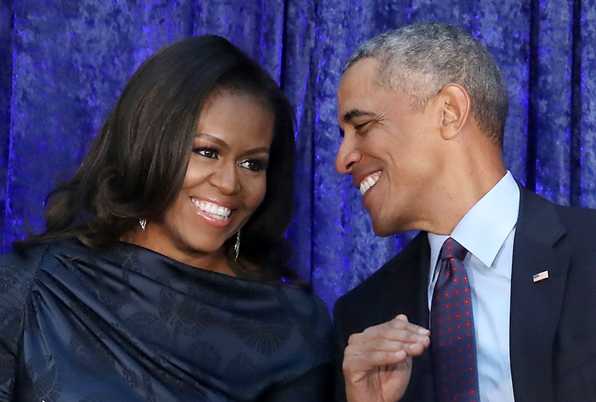 Michelle and Barack Obama (Getty/Mark Wilson)