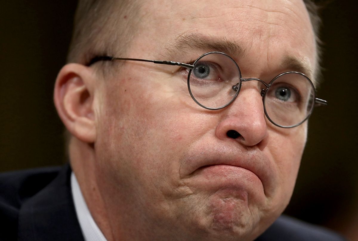 Office of Management and Budget Director Mick Mulvaney (Getty/Win McNamee)