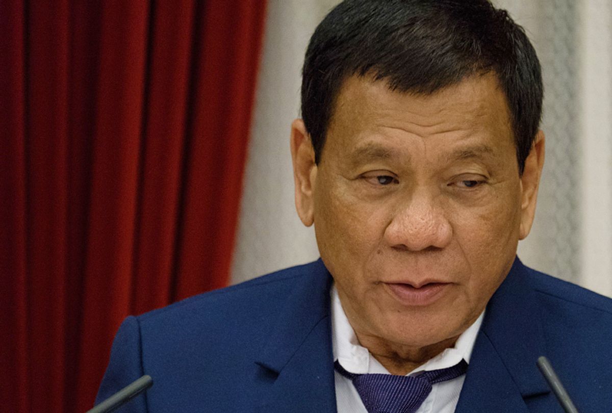 Philippine President Rodrigo Duterte (Getty/Nicolas Datiche)