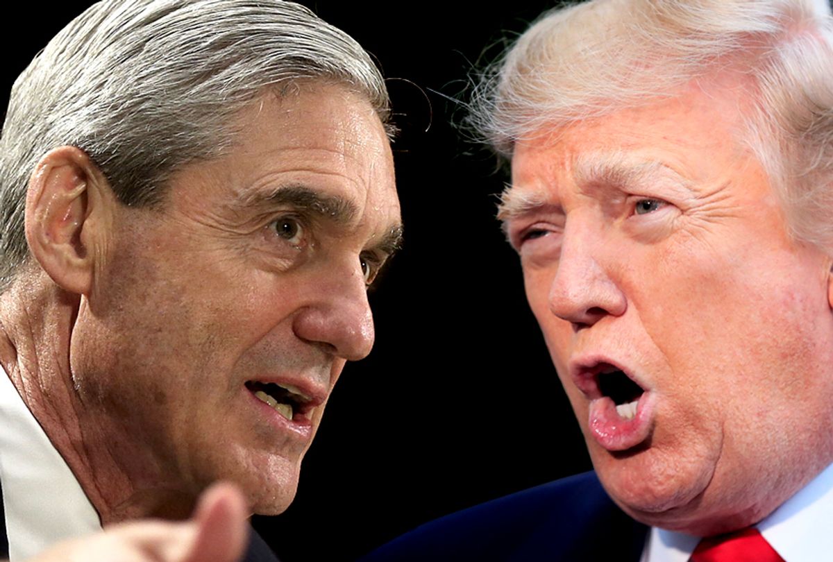 Robert Mueller; Donald Trump (Getty/Alex Wong/AP/Manuel Balce Ceneta)