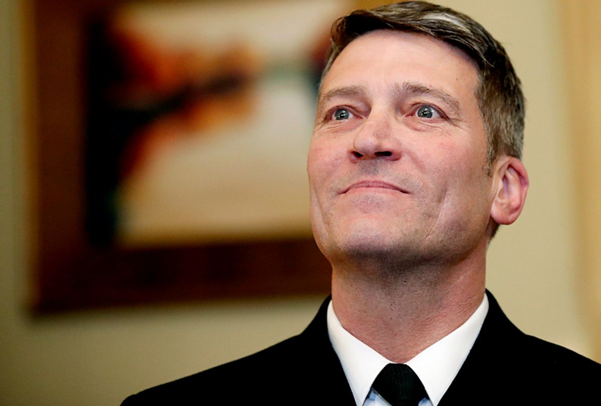 Ronny Jackson, President Trump's pick for VA secretary, withdraws his ...