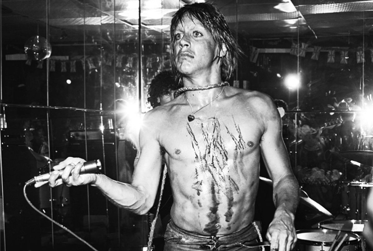 Iggy Pop at the Whisky a Go Go, West Hollywood, CA, July 1974. (James Fortune/Smithsonian Books)