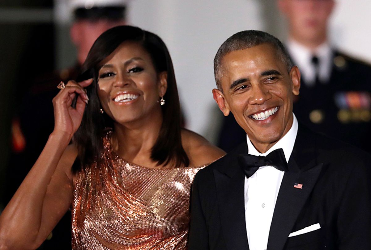 Michelle Obama and Barack Obama (AP/Manuel Balce Ceneta)