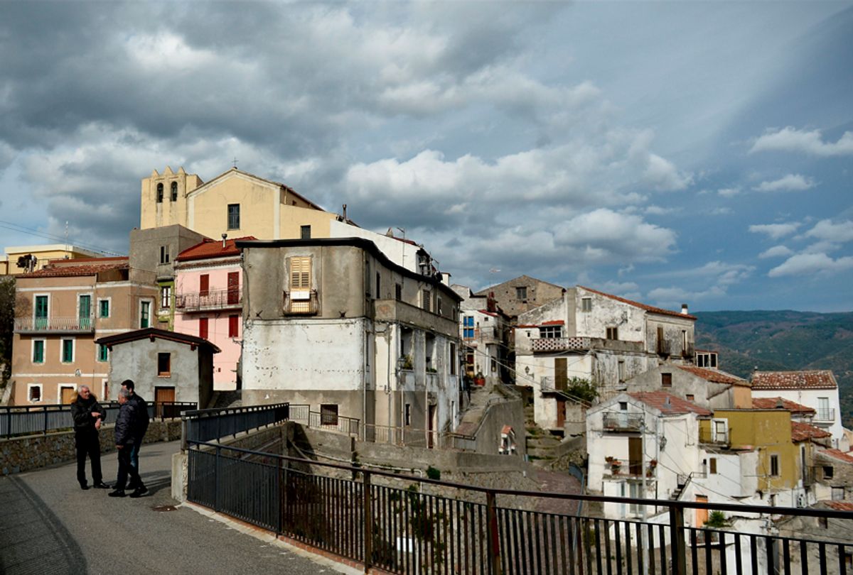The small village of Sellia in southern Italy's Calabria region. (Getty/Tiziana Fabi)