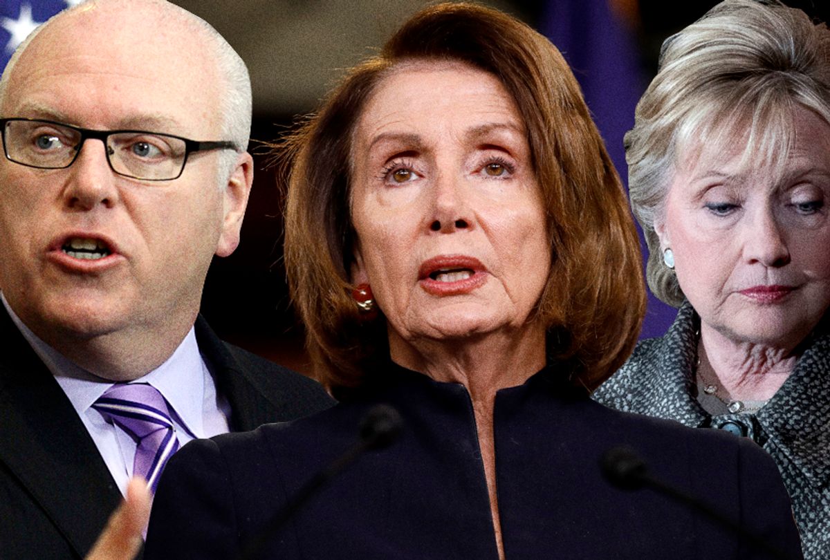 Joe Crowley; Nancy Pelosi; Hillary Clinton (Getty/AP/Salon)