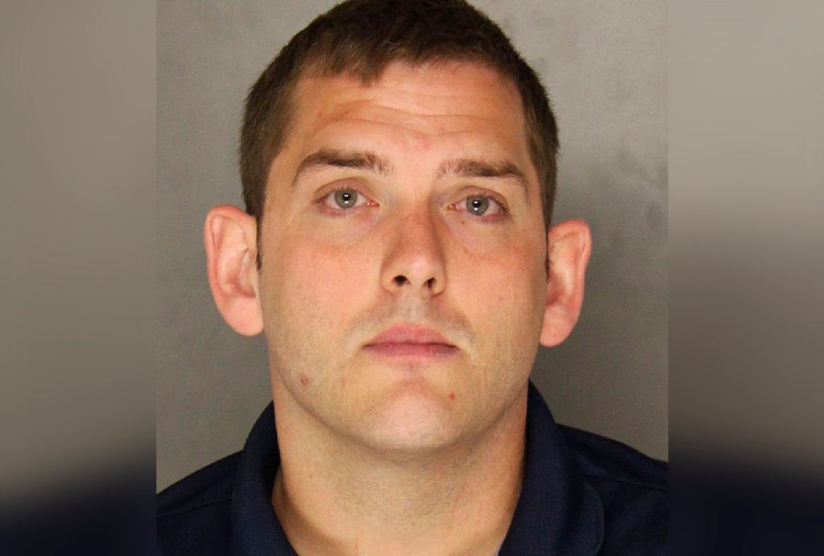 Michael Rosfeld, the police officer who was charged in the shooting death of Antwon Rose Jr. after a traffic stop. (AP/(Allegheny County District Attorney)