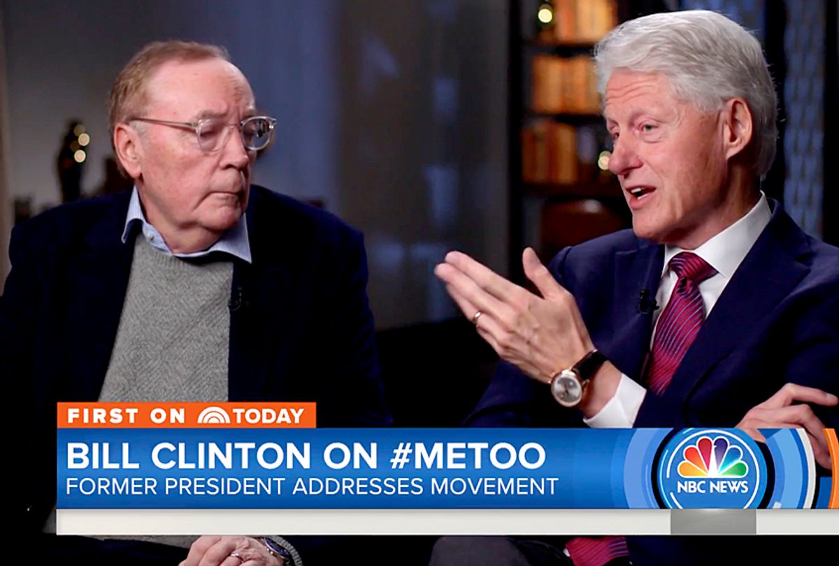 James Paterson and Bill Clinton on "Today"