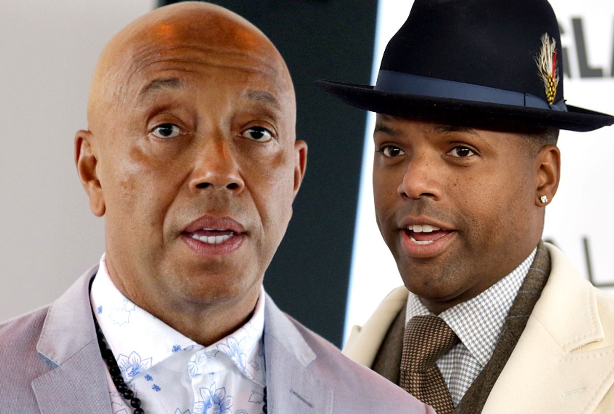 Russell Simmons; A.J. Calloway (Getty/AP/Photo Montage by Salon)
