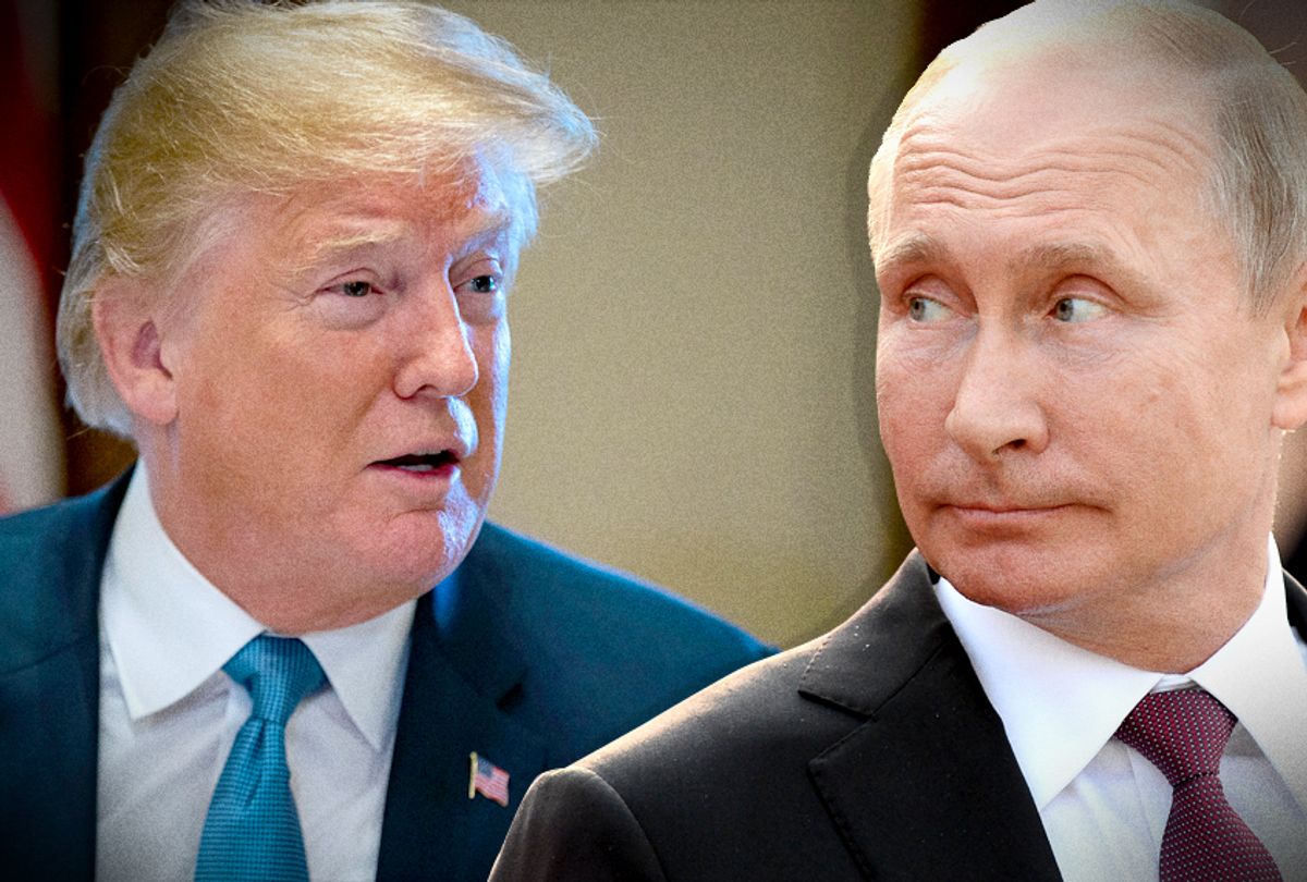 Donald Trump; Vladimir Putin (Getty/Photo Montage by Salon)