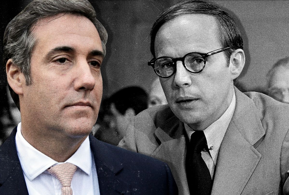Michael Cohen; John Dean (AP/Photo Montage by Salon)