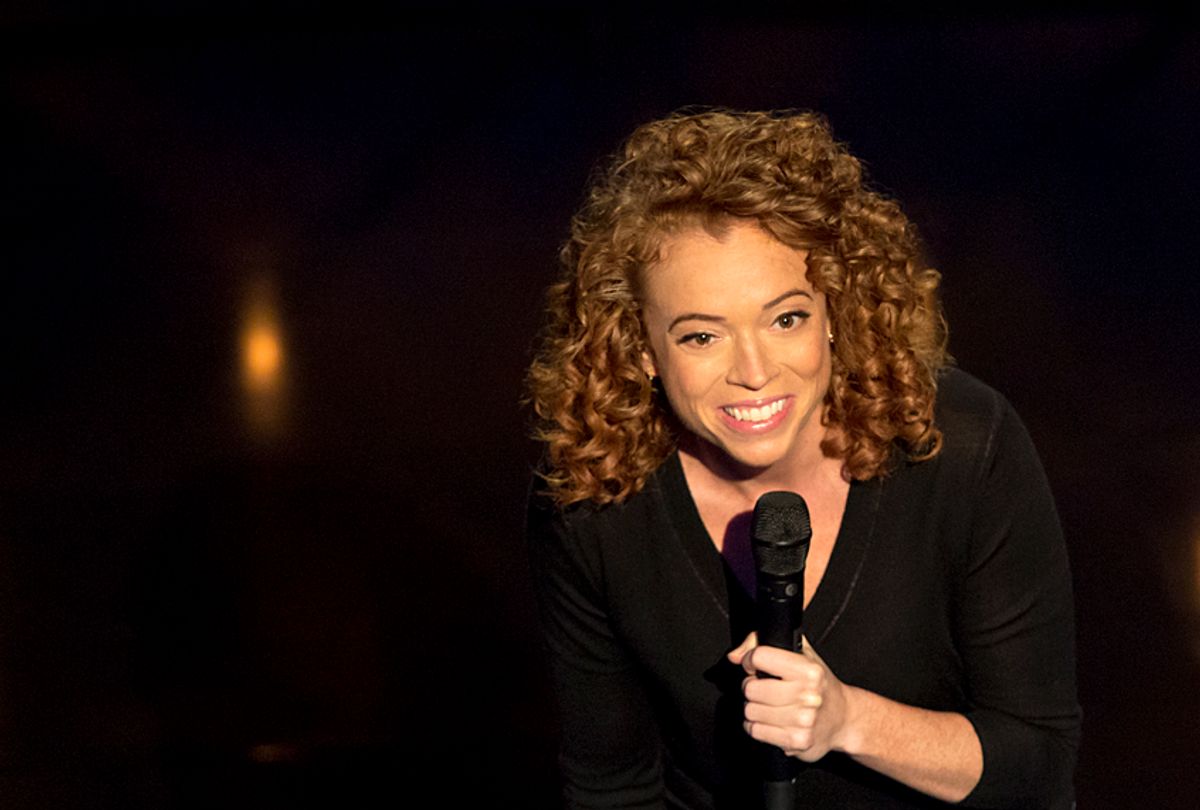 Michelle Wolf on "The Break with Michelle Wolf" (Cara Howe/Netflix)