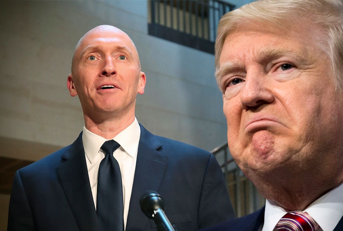 Carter Page; Donald Trump (Getty/Photo montage by Salon)