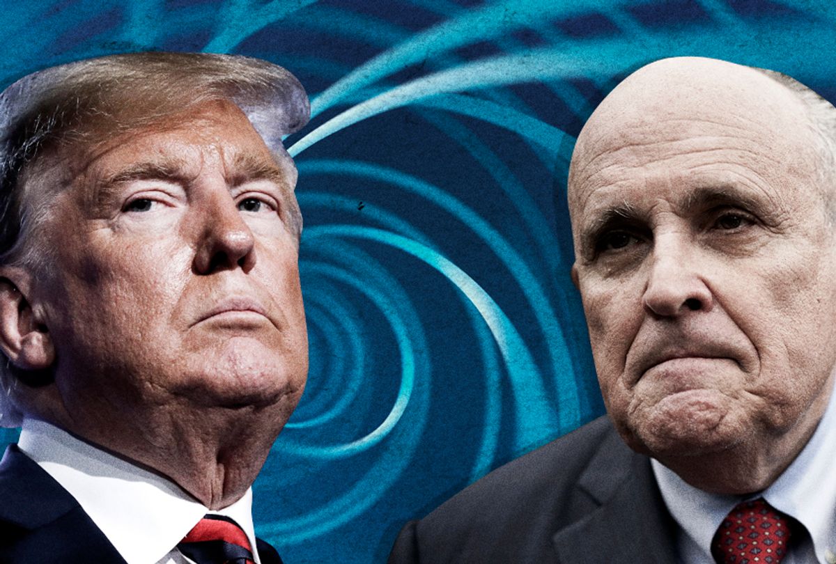 Donald Trump; Rudy Giuliani (AP/Getty/Photo Montage by Salon)