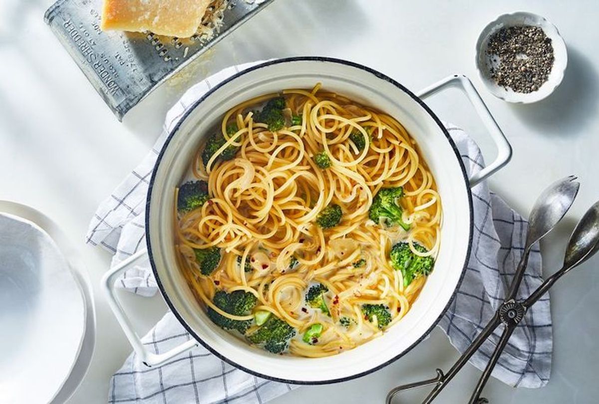 Pasta with milk and broccoli.  (Julia Gartland/Food52)