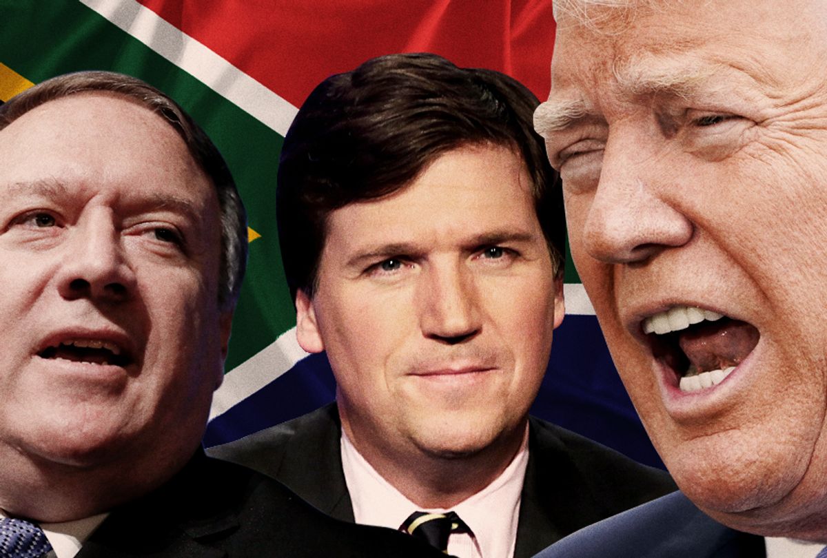 Mike Pompeo; Tucker Carlson; Donald Trump (AP/Getty/Salon)