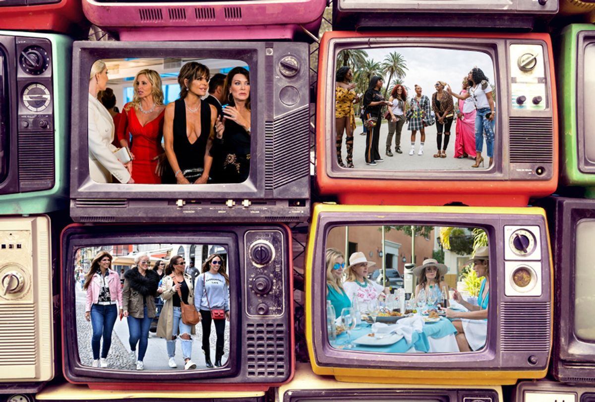 "Real Housewives of Beverly Hills;" "Real Housewives of Atlanta;" "Real Housewives of New Jersey;" "Real Housewives of New York" (Getty/Bravo/Photo Montage by Salon)