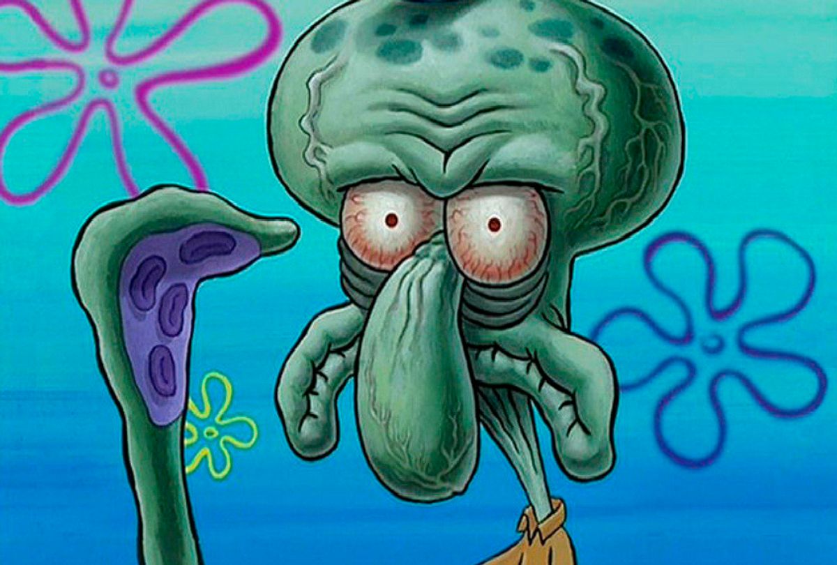 squidward tentacles