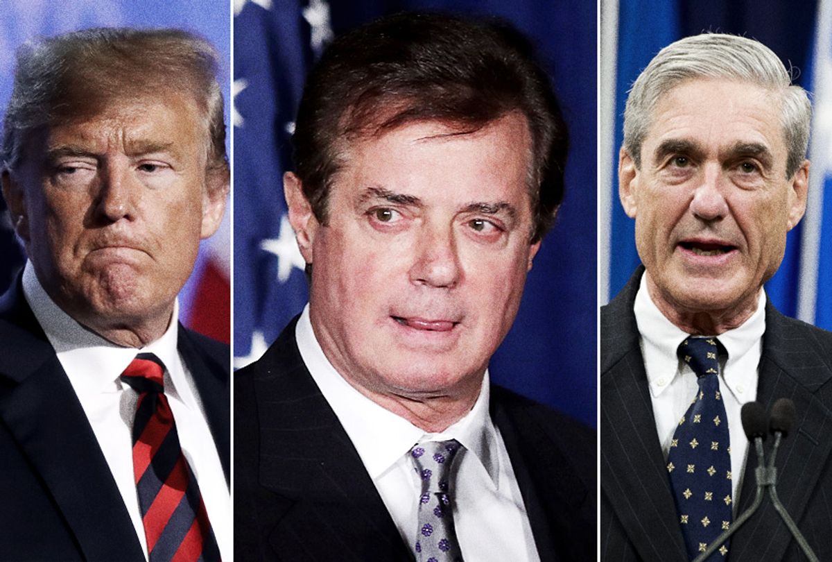 Donald Trump; Paul Manafort; Robert Mueller (Getty Images)