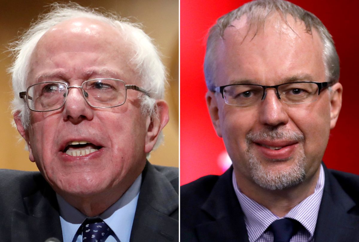Bernie Sanders; Levi Sanders (AP/Manuel Balce Ceneta/Charles Krupa)