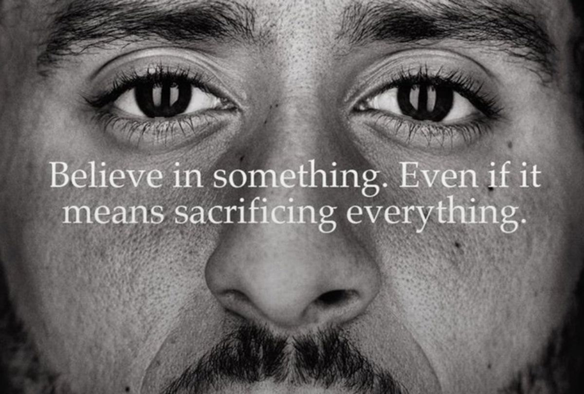 Colin Kaepernick in the new Nike Ad (Instagram/Kaepernick)
