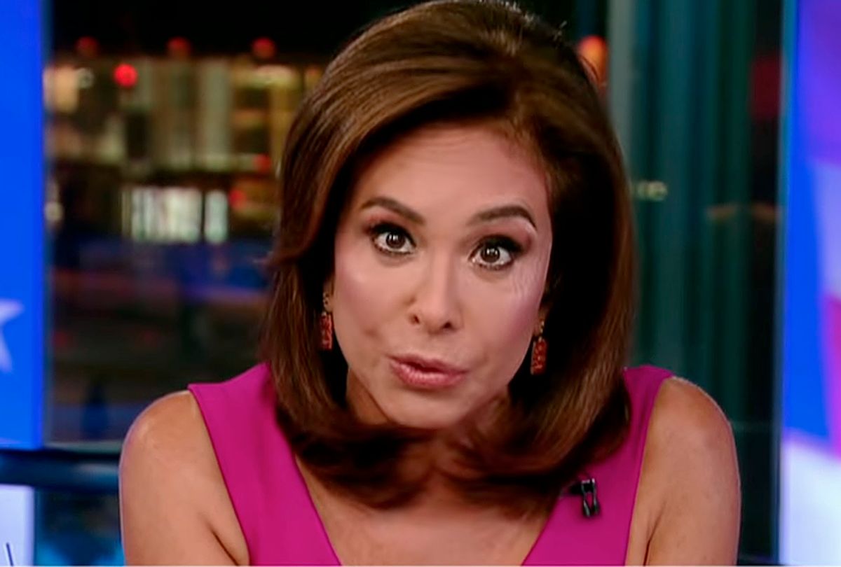Watch: Fox News' Judge Jeanine Pirro stunned by her guest who calls he...