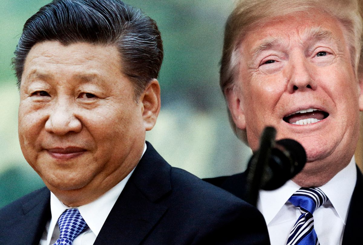 Xi Jinping; Donald Trump (Getty/AP/Salon)
