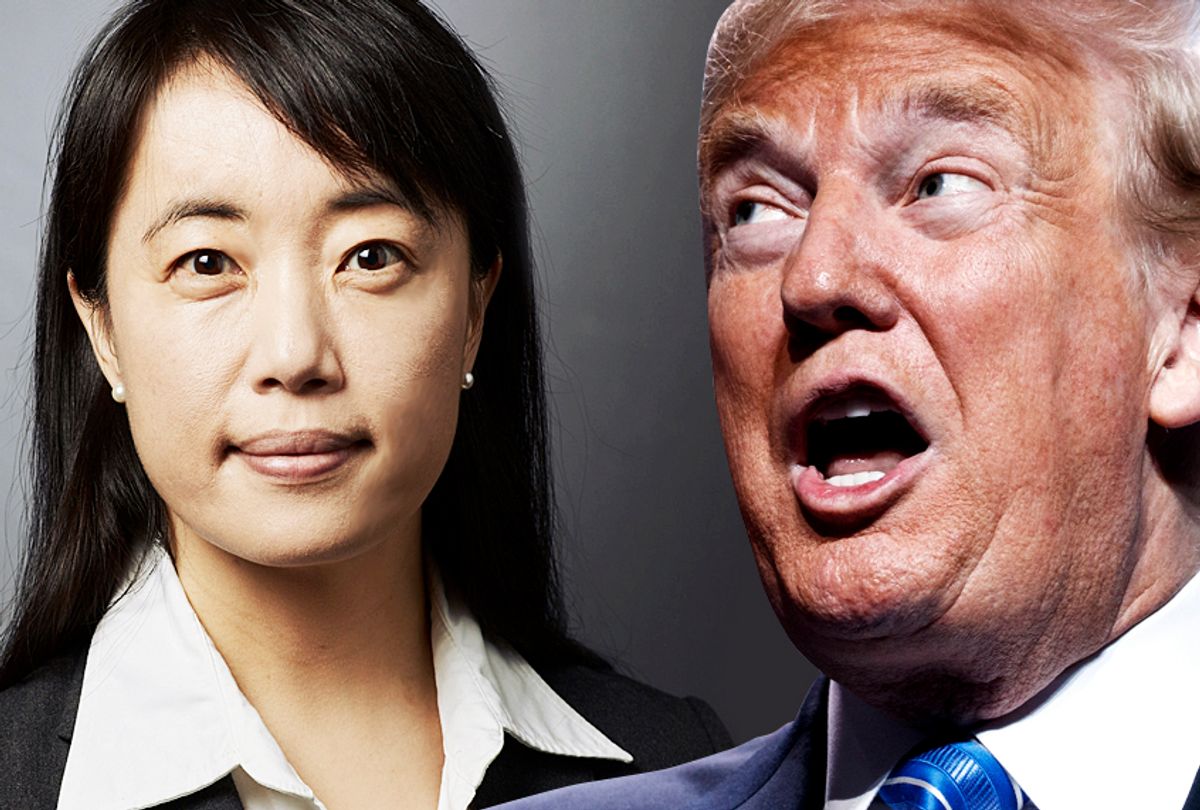 Dr. Bandy Lee; Donald Trump (AP/Yale/Salon)