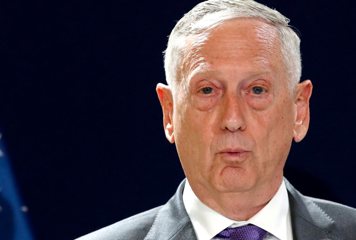 Jim Mattis (AP/Christophe Ena)