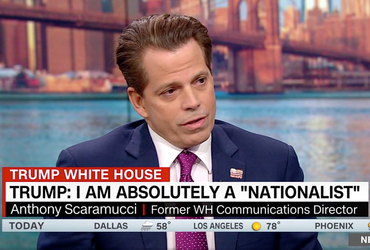 Former White House communications director Anthony Scaramucci (CNN)