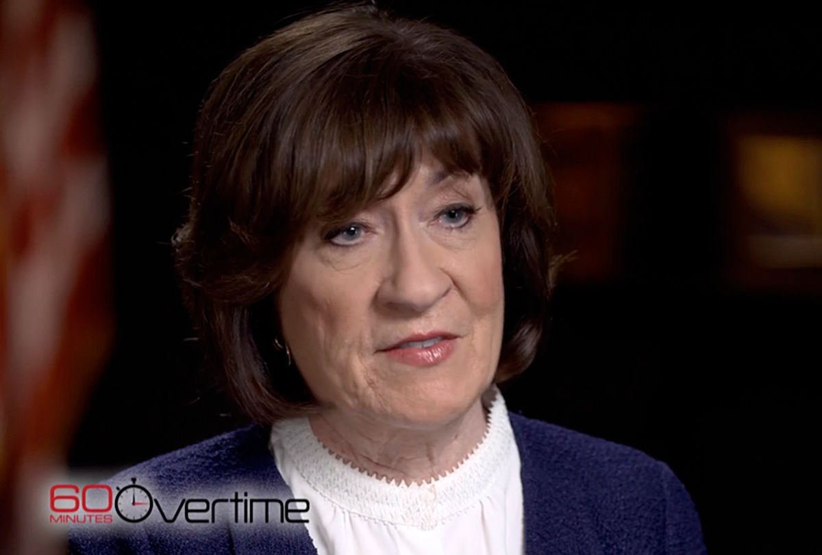 Susan Collins on "60 Minutes" (CBS)