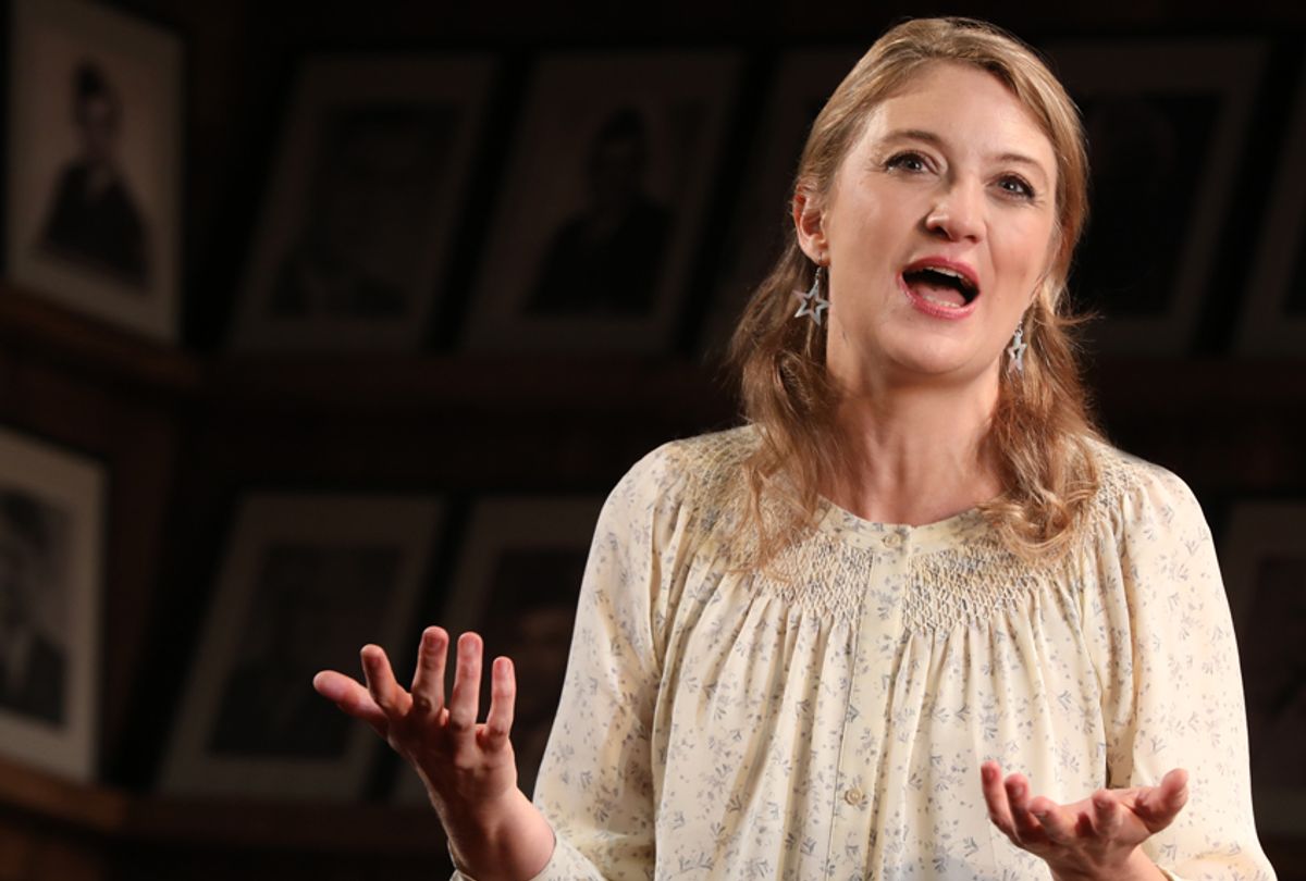 Heidi Schreck in "What the Constitution Means to Me" (Joan Marcus)