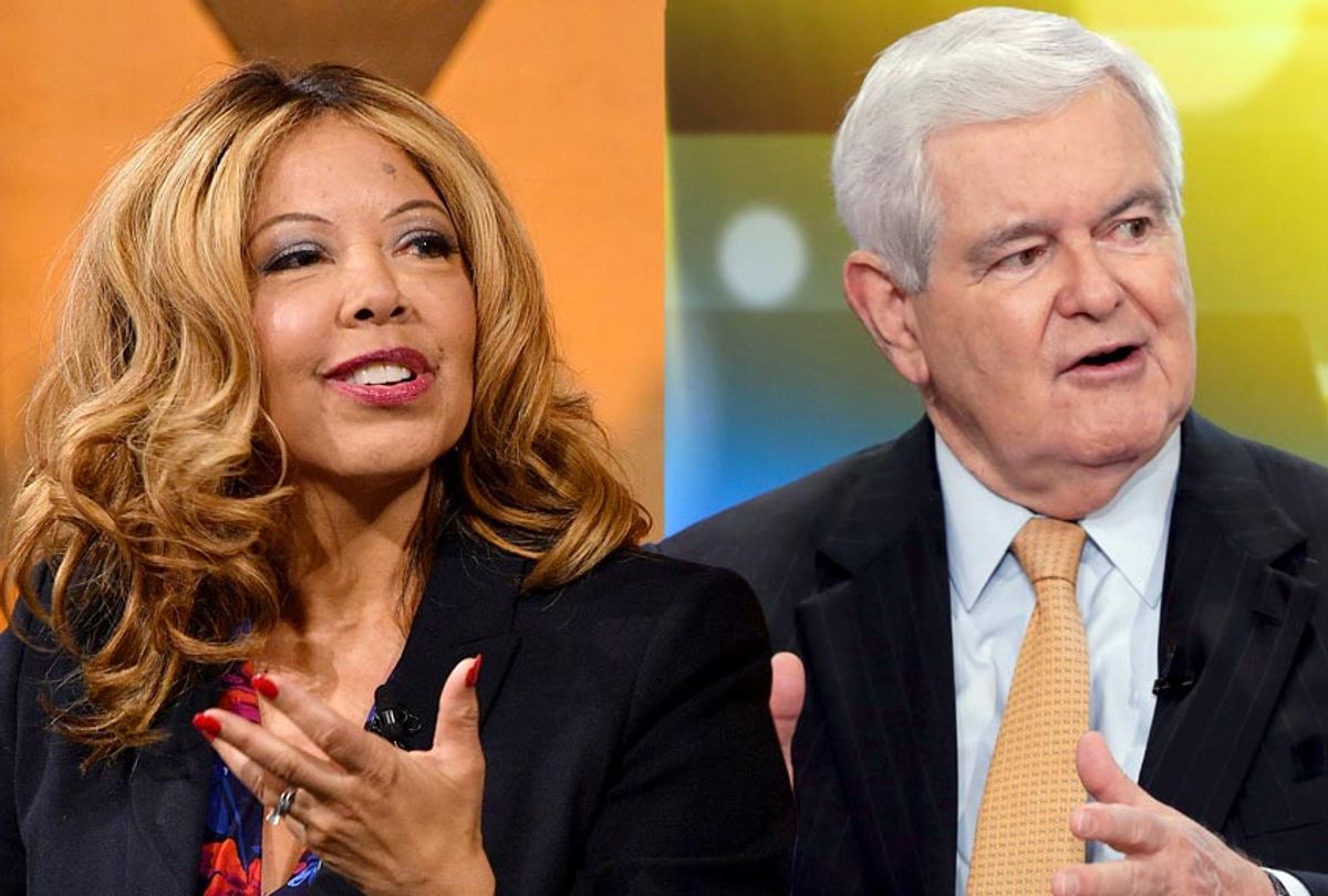 Lucy McBath; Newt Gingrich (Getty/Dia Dipasupil/Richard Drew)