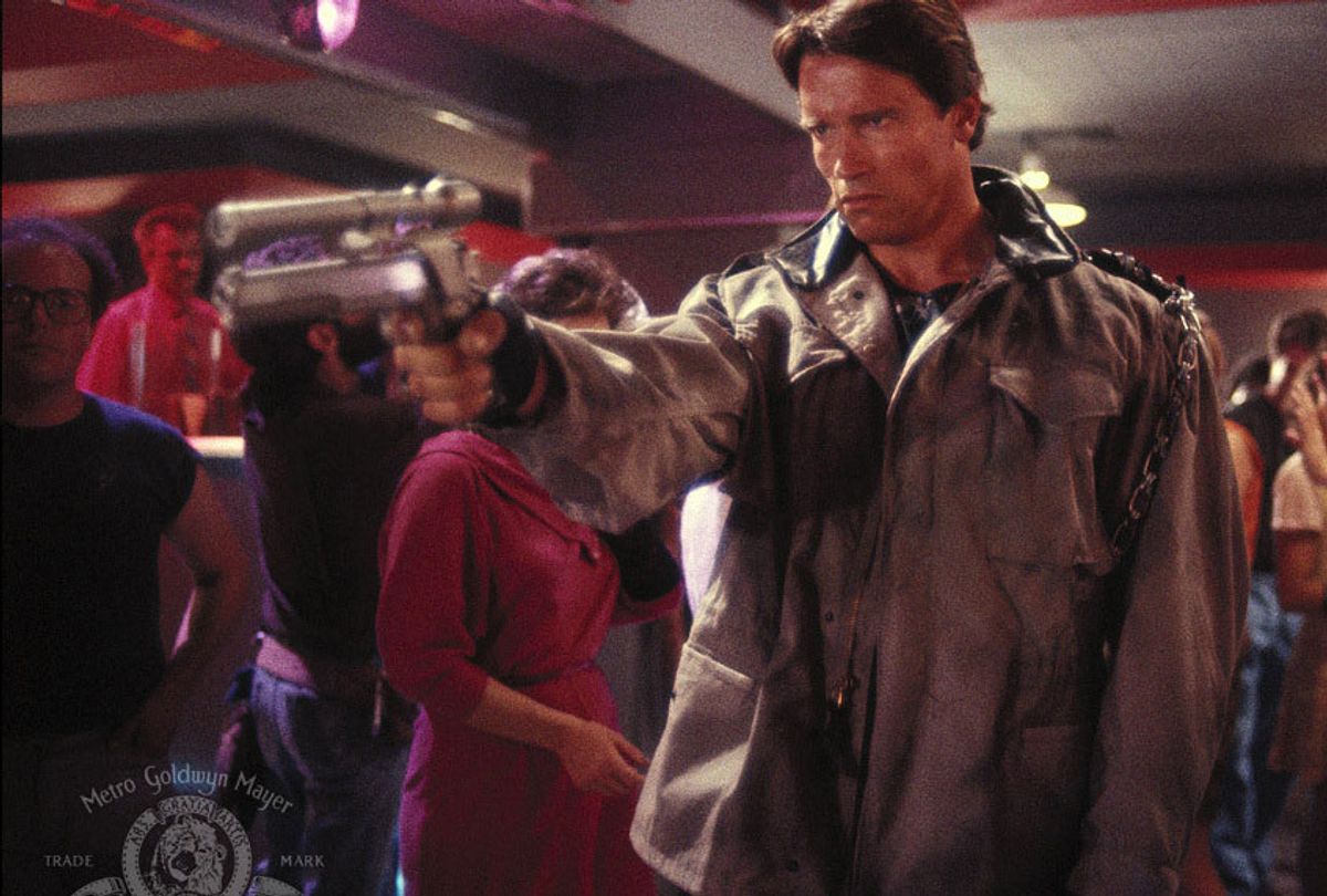 Arnold Schwarzenegger as T-800 "Model 101" in "The Terminator" (Metro-Goldwyn-Mayer)