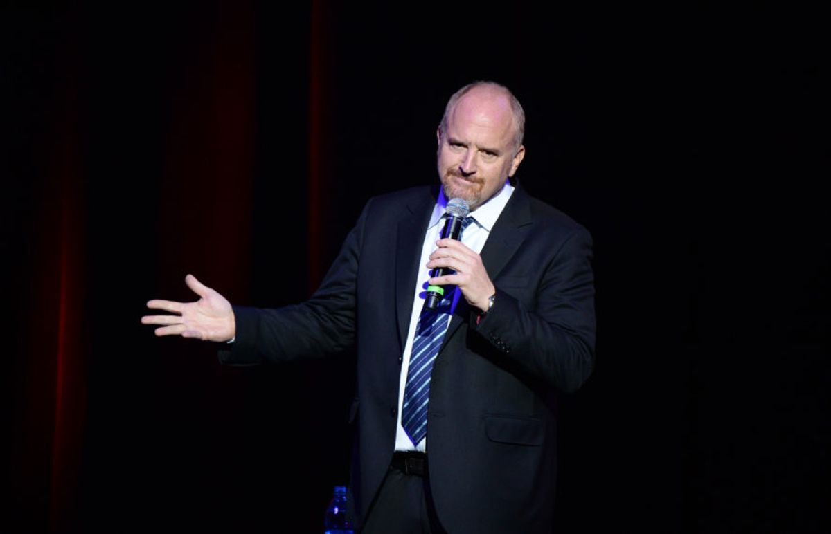 NEW YORK, NY - NOVEMBER 01:  Louis C.K. performs on stage as The New York Comedy Festival and The Bob Woodruff Foundation present the 10th Annual Stand Up for Heroes event at The Theater at Madison Square Garden on November 1, 2016 in New York City.  (Photo by Kevin Mazur/Getty Images for The Bob Woodruff Foundation) (Kevin Mazur)