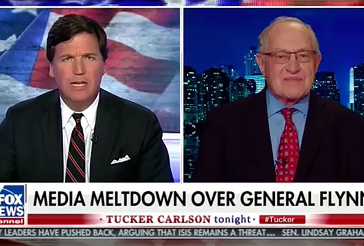 Tucker Carlson; Alan Dershowitz (Fox News)