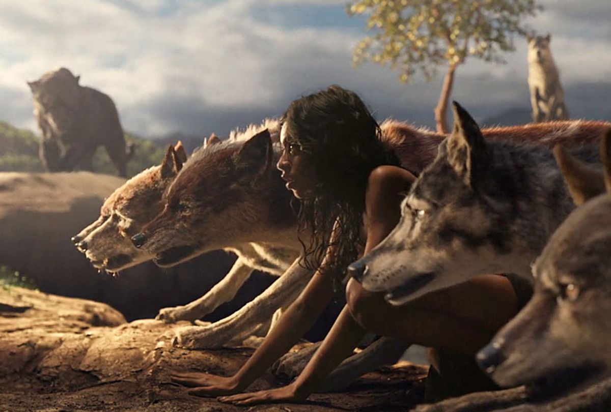 Rohan Chand as "Mowgli" in "Mowgli: Legend of the Jungle" (Netflix)
