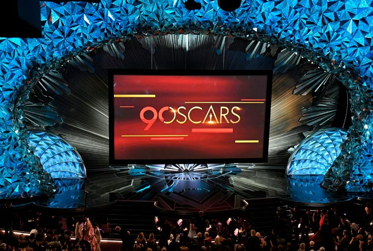 90th Annual Academy Awards stage (Getty/Mark Ralston)