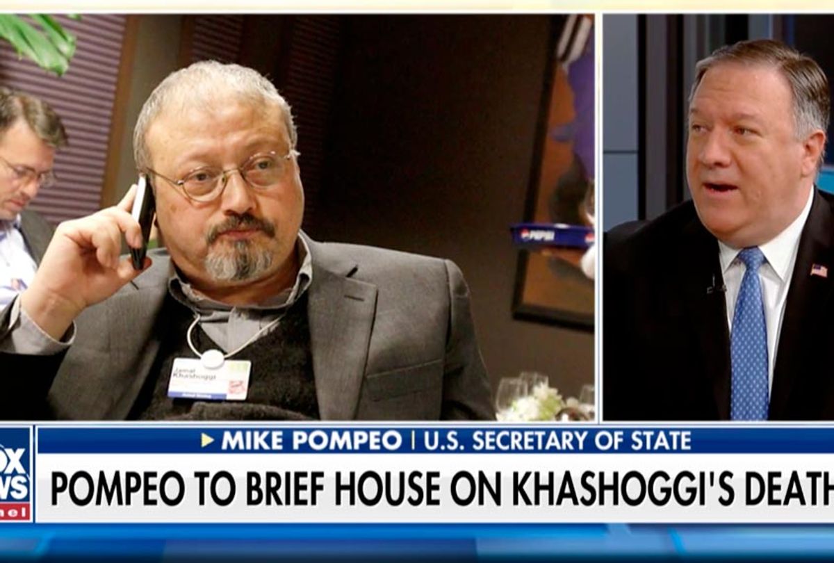 Secretary of State Mike Pompeo weighs in on Jamal Khashoggi's murder (Fox News)