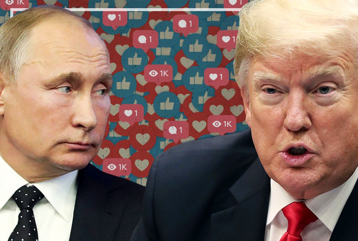 Vladimir Putin; Donald Trump (AP/Getty/Salon)