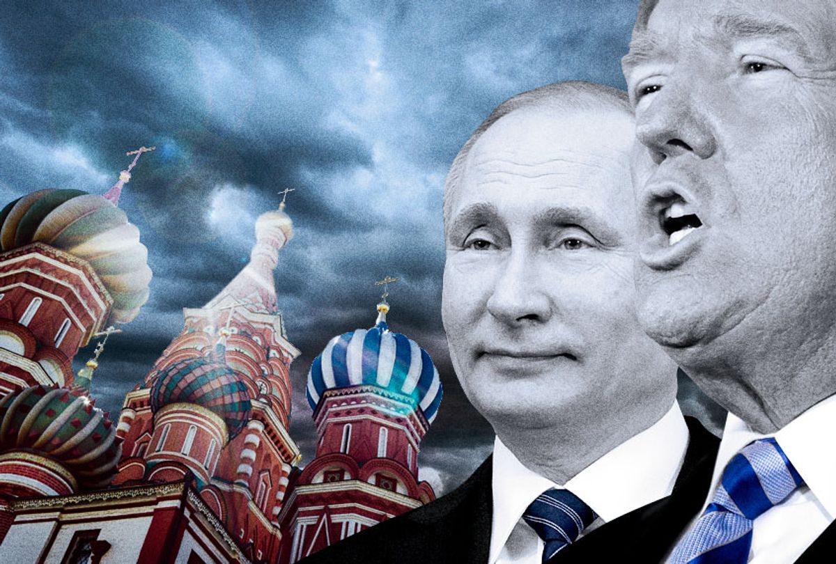 Vladimir Putin; Donald Trump (AP/Getty/Photo Montage by Salon)