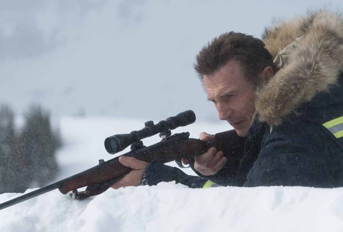Liam Neeson as Nelson "Nels" Coxman in "Cold Pursuit" (Doane Gregory)