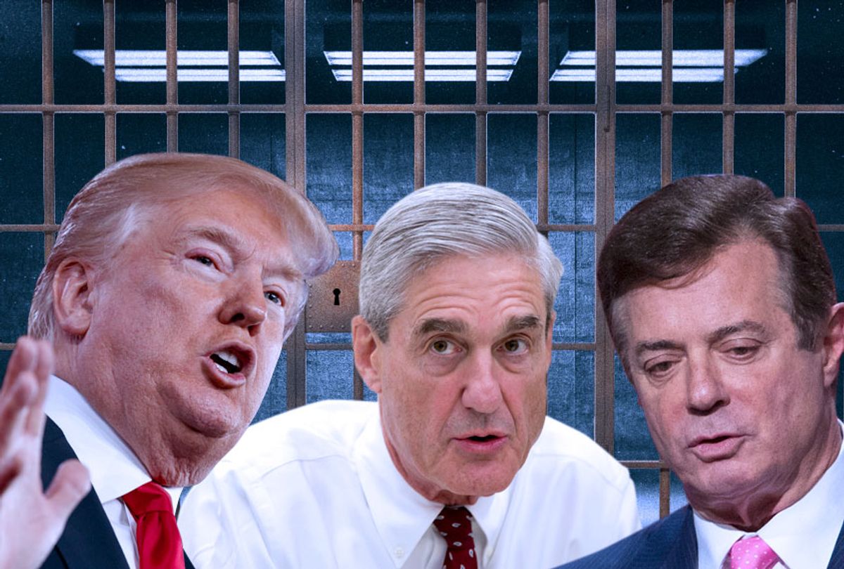 Donald Trump; Robert Mueller; Paul Manafort (AP/Getty/Salon)