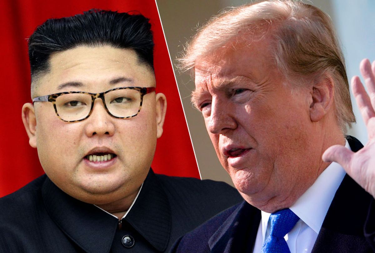 Kim Jong-un; Donald Trump (Getty/Salon)