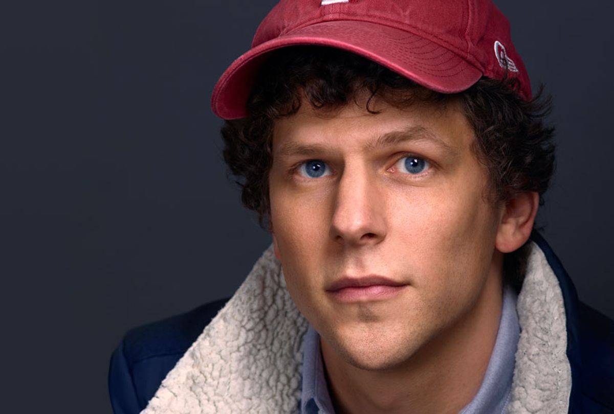 Jesse Eisenberg. Photography by Jill Greenberg, jillgreenberg.com. Find out more about Jill's initiative Alreadymade., a mission to hire more female photographers and content creators at alreadymade.org.