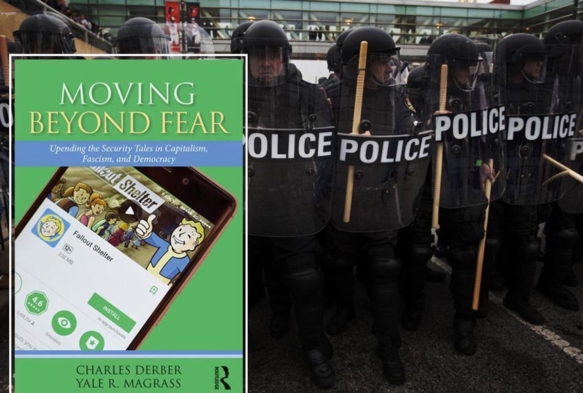 "Moving Beyond Fear: Upending the Security Tales in Capitalism, Fascism, and Democracy"
by Charles Derber, Yale R. Magrass (Routledge/Getty/Andrew Caballero-Reynolds)